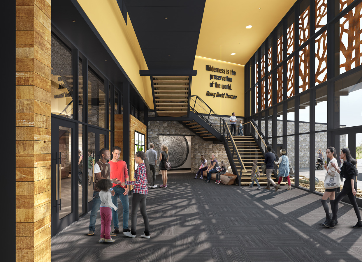 Philadelphia Zoo Earth & Elm Restaurant Daroff Design Inc.